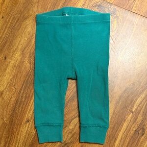 Hanna Andersson Vibrant Green Kids Leggings